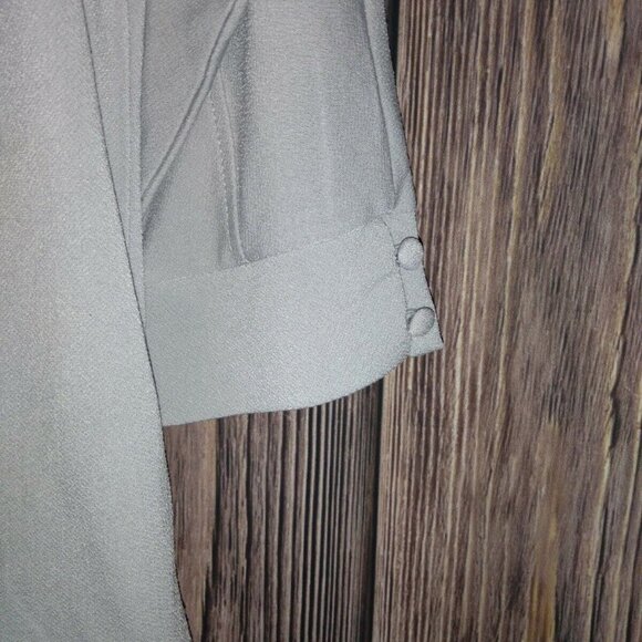 banana Republic Womens Small Gray Top 3/4 Sleeves - Picture 3 of 4